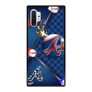 ATLANTA BRAVES LOVE BASEBALL Samsung Galaxy Note 10 Plus Case Cover