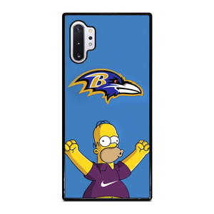 BALTIMORE RAVENS NIKE THE SIMPSONS Samsung Galaxy Note 10 Plus Case Cover BALTIMORE RAVENS NIKE THE SIMPSONS Samsung Galaxy Note 10 Plus Case Cover
