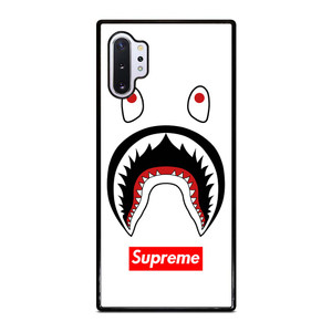 BAPE CAMO SHARK SUPREME WHITE Samsung Galaxy Note 10 Plus Case Cover BAPE CAMO SHARK SUPREME WHITE Samsung Galaxy Note 10 Plus Case Cover