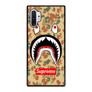 BAPE CAMO SHARK SUPREME Samsung Galaxy Note 10 Plus Case Cover BAPE CAMO SHARK SUPREME Samsung Galaxy Note 10 Plus Case Cover