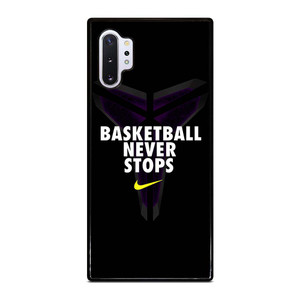 BASKETBALL NEVER STOPS BLACK MAMBA Samsung Galaxy Note 10 Plus Case Cover BASKETBALL NEVER STOPS BLACK MAMBA Samsung Galaxy Note 10 Plus Case Cover