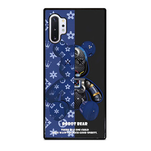 BEAR BRICK KAWS ROBOT BLUE Samsung Galaxy Note 10 Plus Case Cover BEAR BRICK KAWS ROBOT BLUE Samsung Galaxy Note 10 Plus Case Cover