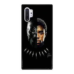 BLACK PANTHER CHADWICK BOSEMAN Samsung Galaxy Note 10 Plus Case Cover BLACK PANTHER CHADWICK BOSEMAN Samsung Galaxy Note 10 Plus Case Cover
