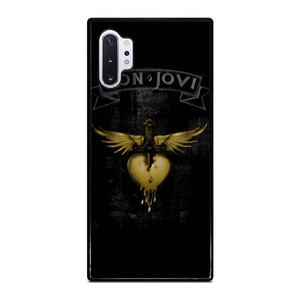 BON JOVI BAND GOLD LOGO Samsung Galaxy Note 10 Plus Case Cover BON JOVI BAND GOLD LOGO Samsung Galaxy Note 10 Plus Case Cover