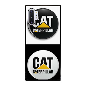 CAT CATERPILLAR WHITE BLACK Samsung Galaxy Note 10 Plus Case Cover CAT CATERPILLAR WHITE BLACK Samsung Galaxy Note 10 Plus Case Cover