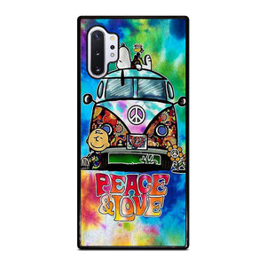 CHARLIE BROWN PEANUTS PEACE LOVE Samsung Galaxy Note 10 Plus Case Cover