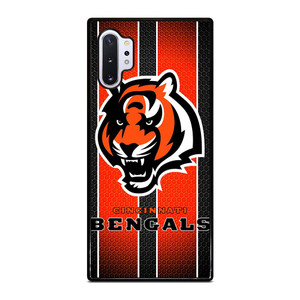 CINCINNATI BENGALS METAL SYMBOL Samsung Galaxy Note 10 Plus Case Cover