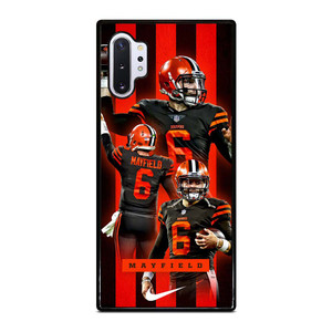 CLEVELAND BROWNS BAKER MAYFIELD 6 Samsung Galaxy Note 10 Plus Case Cover CLEVELAND BROWNS BAKER MAYFIELD 6 Samsung Galaxy Note 10 Plus Case Cover