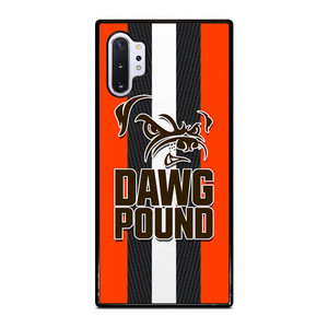 CLEVELAND BROWNS DAWG POUND Samsung Galaxy Note 10 Plus Case Cover CLEVELAND BROWNS DAWG POUND Samsung Galaxy Note 10 Plus Case Cover