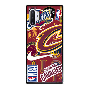 CLEVELAND CAVALIERS NBA STICKER BOMB Samsung Galaxy Note 10 Plus Case Cover