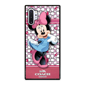 COACH MINNIE MOUSE PINK PATTERN Samsung Galaxy Note 10 Plus Case Cover COACH MINNIE MOUSE PINK PATTERN Samsung Galaxy Note 10 Plus Case Cover