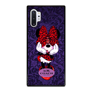COACH MINNIE MOUSE PURPLE Samsung Galaxy Note 10 Plus Case Cover COACH MINNIE MOUSE PURPLE Samsung Galaxy Note 10 Plus Case Cover