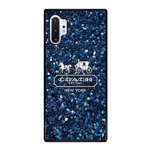 COACH NEW YORK BLUE STONE Samsung Galaxy Note 10 Plus Case Cover COACH NEW YORK BLUE STONE Samsung Galaxy Note 10 Plus Case Cover