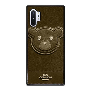 COACH NEW YORK BROWN BEAR Samsung Galaxy Note 10 Plus Case Cover COACH NEW YORK BROWN BEAR Samsung Galaxy Note 10 Plus Case Cover