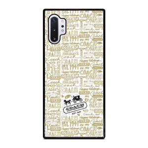 COACH NEW YORK COLLAGE Samsung Galaxy Note 10 Plus Case Cover COACH NEW YORK COLLAGE Samsung Galaxy Note 10 Plus Case Cover