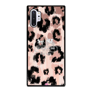 COACH NEW YORK LEOPARD SKIN Samsung Galaxy Note 10 Plus Case Cover
