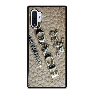 COACH NEW YORK LOGO ON LEATHER Samsung Galaxy Note 10 Plus Case Cover