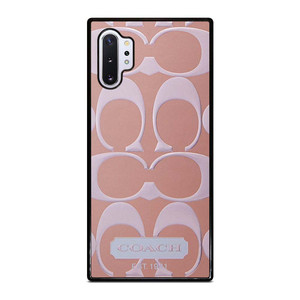 COACH NEW YORK PINK PATTERN Samsung Galaxy Note 10 Plus Case Cover