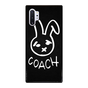 COACH NEW YORK RABBIT LEATHER Samsung Galaxy Note 10 Plus Case Cover