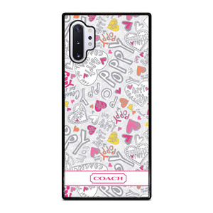 COACH POPPY COLOR Samsung Galaxy Note 10 Plus Case Cover