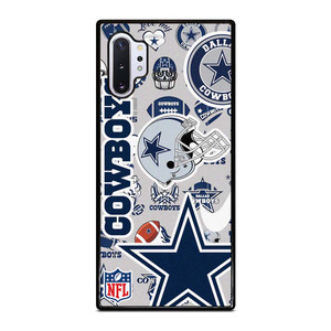 DALLAS COWBOYS NFL STICKER BOMB Samsung Galaxy Note 10 Plus Case Cover