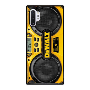 DEWALT JOBSITE RADIO BLUETOOTH Samsung Galaxy Note 10 Plus Case Cover DEWALT JOBSITE RADIO BLUETOOTH Samsung Galaxy Note 10 Plus Case Cover
