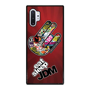 EAT SLEEP JDM LOGO Samsung Galaxy Note 10 Plus Case Cover