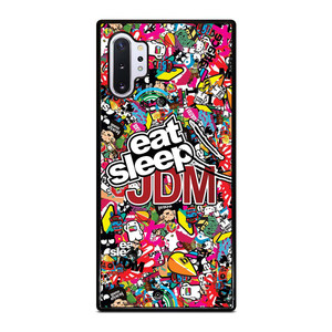 EAT SLEEP JDM STICKERS Samsung Galaxy Note 10 Plus Case Cover EAT SLEEP JDM STICKERS Samsung Galaxy Note 10 Plus Case Cover
