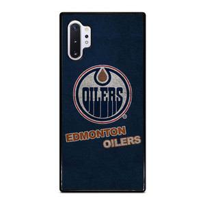 EDMONTON OILERS LOGO BLUE SUEDE Samsung Galaxy Note 10 Plus Case Cover EDMONTON OILERS LOGO BLUE SUEDE Samsung Galaxy Note 10 Plus Case Cover