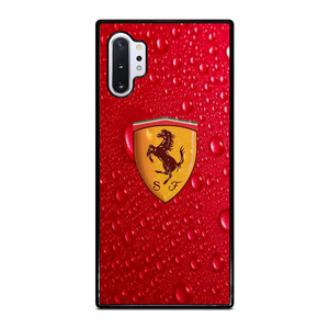 FERRARI DROP WATER RED Samsung Galaxy Note 10 Plus Case Cover