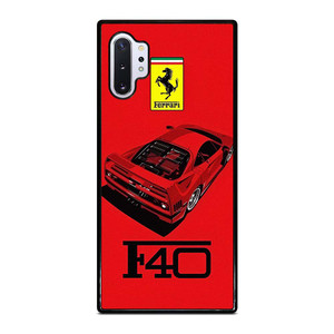FERRARI F40 SUPERCAR LOGO Samsung Galaxy Note 10 Plus Case Cover FERRARI F40 SUPERCAR LOGO Samsung Galaxy Note 10 Plus Case Cover