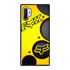 FOX RACING YELLOW METAL Samsung Galaxy Note 10 Plus Case Cover FOX RACING YELLOW METAL Samsung Galaxy Note 10 Plus Case Cover