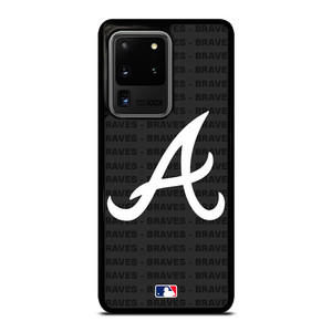 ATLANTA BRAVES BASEBALL BLACK Samsung Galaxy S20 Ultra Case Cover ATLANTA BRAVES BASEBALL BLACK Samsung Galaxy S20 Ultra Case Cover