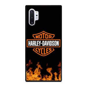 HARLEY DAVIDSON FIRE LOGO Samsung Galaxy Note 10 Plus Case Cover HARLEY DAVIDSON FIRE LOGO Samsung Galaxy Note 10 Plus Case Cover