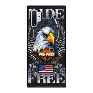 HARLEY DAVIDSON FREE RIDE EAGLE Samsung Galaxy Note 10 Plus Case Cover