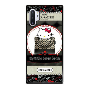 HELLO KITTY LOVES COACH Samsung Galaxy Note 10 Plus Case Cover