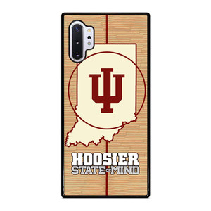 HOOSIER STATE OF MIND INDIANA WOODEN LOGO Samsung Galaxy Note 10 Plus Case Cover HOOSIER STATE OF MIND INDIANA WOODEN LOGO Samsung Galaxy Note 10 Plus Case Cover