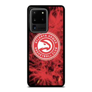 ATLANTA HAWKS BASKETBALL NBA FIRE Samsung Galaxy S20 Ultra Case Cover