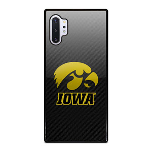 IOWA HAWKEYES CARBON Samsung Galaxy Note 10 Plus Case Cover IOWA HAWKEYES CARBON Samsung Galaxy Note 10 Plus Case Cover
