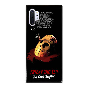 JASON FRIDAY THE 13TH HORROR MOVIE Samsung Galaxy Note 10 Plus Case Cover JASON FRIDAY THE 13TH HORROR MOVIE Samsung Galaxy Note 10 Plus Case Cover