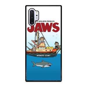 JAWS LOGO 8 BIT Samsung Galaxy Note 10 Plus Case Cover
