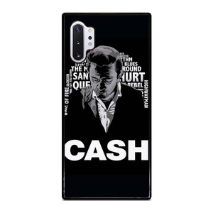 JOHNNY CASH MIDDLE CLIPART Samsung Galaxy Note 10 Plus Case Cover