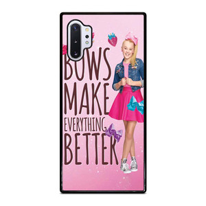 JOJO SIWA BOWS MAKE EVERYTHING BETTER Samsung Galaxy Note 10 Plus Case Cover JOJO SIWA BOWS MAKE EVERYTHING BETTER Samsung Galaxy Note 10 Plus Case Cover