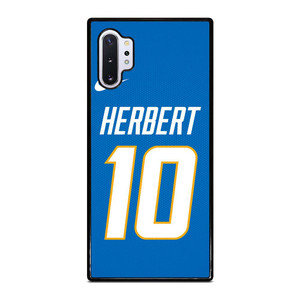 JUSTIN HERBERT LOS ANGELES CHARGERS NFL Samsung Galaxy Note 10 Plus Case Cover