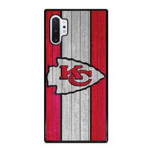 KANSAS CITY CHIEFS WOODEN LOGO Samsung Galaxy Note 10 Plus Case Cover