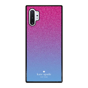 KATE SPADE NEW YORK PINK BLUE GLITTER Samsung Galaxy Note 10 Plus Case Cover
