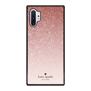 KATE SPADE NEW YORK ROSE WHITE GLITTER Samsung Galaxy Note 10 Plus Case Cover