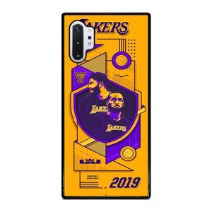 LA LAKERS LEBRON JAMES & ANTHONY DAVIS Samsung Galaxy Note 10 Plus Case Cover LA LAKERS LEBRON JAMES & ANTHONY DAVIS Samsung Galaxy Note 10 Plus Case Cover