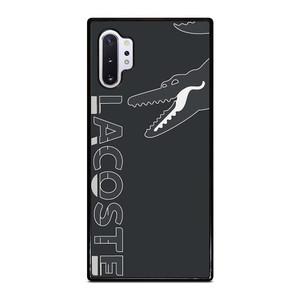 LACOSTE CROCODILE ALL BLACK Samsung Galaxy Note 10 Plus Case Cover