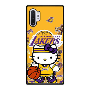 LAKERS HELLO KITTY Samsung Galaxy Note 10 Plus Case Cover LAKERS HELLO KITTY Samsung Galaxy Note 10 Plus Case Cover